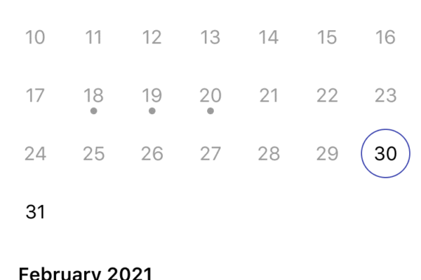 Date - Select